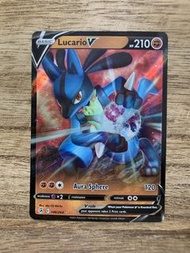 PTCG 2021 Pokémon Fusion Strike Lucario V 146/264 Ultra Rare 路卡利歐