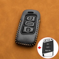 Bao Da Chìa Khóa Ô Tô Xe Volkswagen Magotan GTE Passat B6 B7 B8 CC Arteon Skoda Fabia Siêu A7 Kodiaq