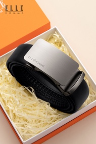 ELLE HOMME | เข็มขัดหนังอัตโนมัติหัวล็อค