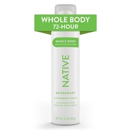 Native Whole Body Deodorant Spray Contains Naturally Derived Ingredients, Deodorant for Women & Men