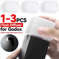 [AUTO&3C] 1/2/3PCS - Bounce Light Diffuser Kit Flash Diffuser Covers Compatible with Godox TT600/TT6