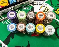 《新春照常營業》自選無面額籌碼套裝 撲克套裝 德州撲克 麻將籌碼  Hold'em Poker set Chips Set