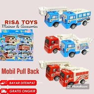 RT-D Poli Car Track Pull Back Toy (991-3D) - Mini Car Police Team Toy Car