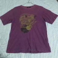 Bossini 搖滾電吉他 紫色 T-Shirt
