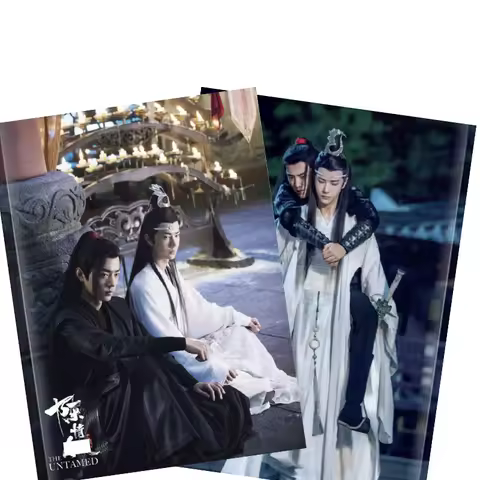 Fanmade The Untamed Chen Qingling Wei Wuxian Lan Wangji Sean Xiao Zhan Wang Yibo Photobook HD Waterp