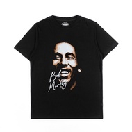 TM420 Bob Marley's Smile T-Shirt (Cotton Combed 24s Thick Material Reggae T-Shirt) T Shirt Lelaki Co