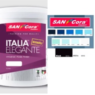 5 LITER SANCORA ITALIA ELEGANTE PREMIUM INDOOR PAINT CAT KILAT DALAM RUMAH