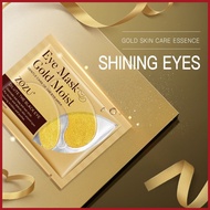 มาร์คตาแผ่นทองคำ มาร์คตา ZoZu Eye Mask Gold Moist สูตรคอลลาเจนทองคำ  รอยตีนกา