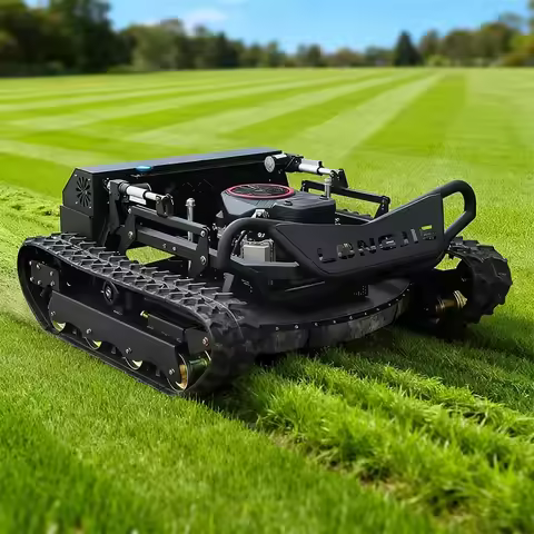 Intelligent Crawler Lawn Mower Electric Remote Control For Home Garden Orchard And All Terrain Grass