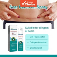 Medical Grade Scar Care Spray, Facial Treatment Fade Acne Scars Dark Spots Soothing Gentle Repair Fo