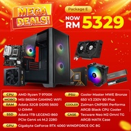 【SET E】AMD DIY PC Set Ryzen 7/ MSI B650M/ 32GB DDR5/ 1TB SSD/ MWE Bronze 650 V3 230V/RTX 4060 8G/  N