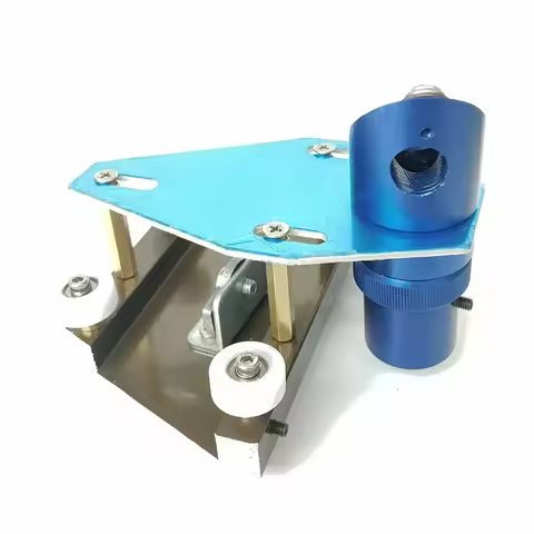 CO2 Laer Head With Carriage Rollers Fix Plate K40 Laser Lens 12mm Focal Length 50.8mm NO Mirror 20mm