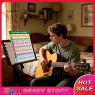 [Ready Stock] Beginner Guitar Chord Chart Circle of Fifths Guide Guitar Chords Chart with Circle of 