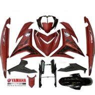 COVER SET BODY SET YAMAHA Y SUKU/Y15ZR V2 BLAZING RED/MATT RED FIRSTMODEL 2020 ORIGINAL HLY (FREE ST
