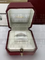 Cartier 卡地亞 Etincelle de GIA鉑金鑽戒 0.40ct G/VVS2/3EX  n1140
