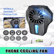 MEMO DL01 Mobile Phone Radiator Game Handle Mini Controller With Cooling Fan Gaming Cooler