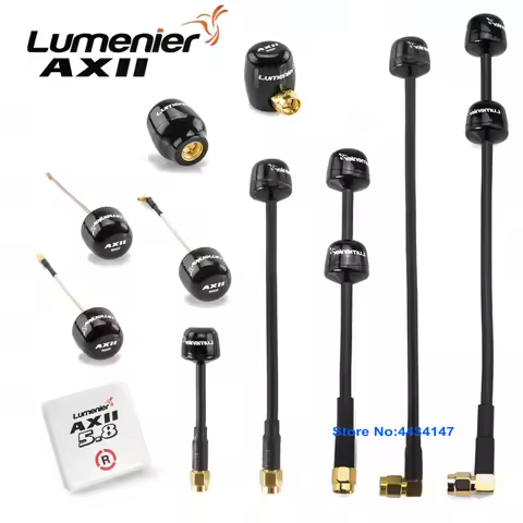 Lumenier AXII 2 Double Long Range 5.8GHz 2.2dBi Gain FPV Antenna RHCP for Fatshark EV200D FPV Goggle