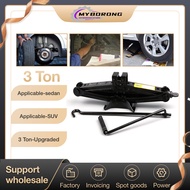 【Ready Stock】Heavy Duty Scissor Jack Car Repairing Tool Tyre Repair Workshop  Jek Kereta Repair Tukar Tayar jejak tangan