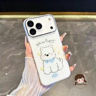 Cute Puppy Phone Case For OPPO A17 A16 A16S A16K A16E A15 A15S A12 Reno 8T 8Z 7Z 6Z 5Z 5F 4F 8 7 6 5