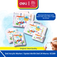Deli Acrylic Marker 24/s 36/s 48/s 60 Colors ColorRun Deli Acrylic Marker EC189