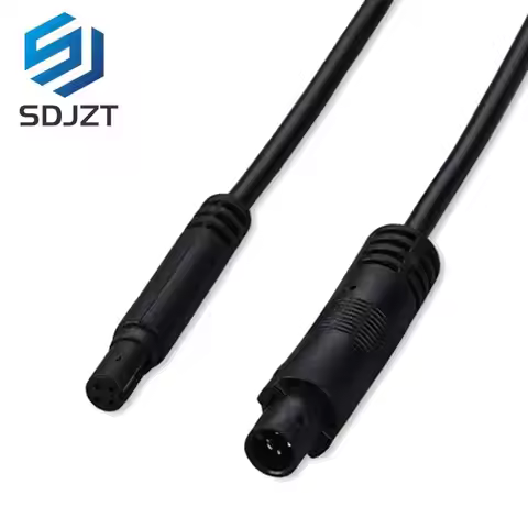 1m Reversing Camera Extension Cord 4 Core Car Rear View Image Four Hole Lengthening Line Recorder 4P
