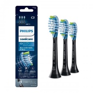 PHILIPS HX9043/96 Sonicare Electric Toothbrush, Plaque Removal, Brush Remover, C3 Premium Clean Regular, Black, 3...