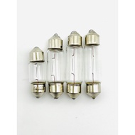 C5W Festoon 12V Car Ceiling/Trunk/License Plate Light Bulbs - All Sizes 31mm, 36mm, 39mm, 41mm - yel