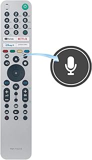 AULCMEET RMF-TX621E Voice Replacement Remote Control Compatible with Sony OLED Smart TV KE-55XH8077 