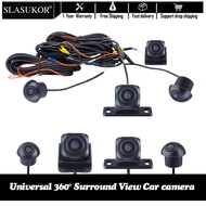 Universal 360° Surround View Car 720P camera 360 degree Panoramic front rear left right cameras For Car GPS Stereo Radio