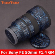 For Sony FE 50mm F1.4 GM Decal Skin Vinyl Wrap Film Camera Lens Body Protective Sticker Protector Co