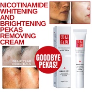 Nicotinamide Whitening and Brightening Pekas Removing Cream Goodbye Pekas Freckles Blemishes