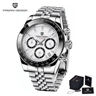 [100% Original Guarantee] PAGANI DESIGN Top Brand Men's Sports Quartz Watches Sapphire Stainless Steel Waterproof Chrono