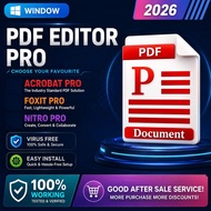 Latest 2026 PDF Editor 【Nitro Pro Foxit Pro AcrobatPro】🔥𝗟𝗜𝗙𝗘𝗧𝗜𝗠𝗘🔥