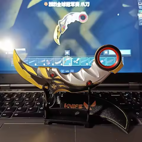Valorant Weapon Champions Karambit Claw knife Game Peripheral 16cm Metal Sword Weapon Model Accessor