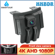 HNBDR Smartour AHD 1080P กล้องมุมมองด้านหน้ารถสำหรับ Toyota Prado 150 LC150 2018 2019 2020 HD กันน้ำกล้องวงจรปิดกลางคืนโลโก้ด้านหน้า HNRJS