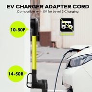 EV Charger Adapter Cord, NEMA 10-50P to 14-50R Adapter, 50Amp Plug to 4 Prong Female, Compatible wit