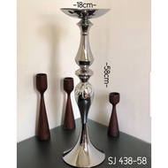 Silver T-stage Flower Vase decoration