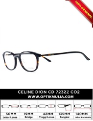 Frame Kacamata Celine Dion CD 7232Z Co2 Original