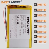 5-wire  6060100 3.7V 5000mAh Lithium Li-ion Polymer Battery 3060100 4060100 5060100 7060100 8060100 