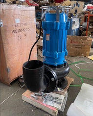 ZUZUMI WQ100-12-7.5 ปั๊มแช่ดูดโคลน 6" 7.5KW/380V H.12m 100m3/h