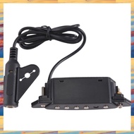 [L M Q N] -85 Black 6 Hole Soundhole Pickup with Active Power Strap End-Pin Jack for Acoustic Guitar