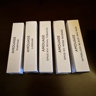 AMOUAGE Man Reflection/Purpose 50/Interlude/Opus King Blue/Beach Hut/Decision/Outlands/Reasons/Lustr