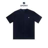 SPERRY ESSENTIAL T-SHIRT (OOO) เสื้อยืด ผู้ชาย สีกรม ( STF24AP01T02002 )