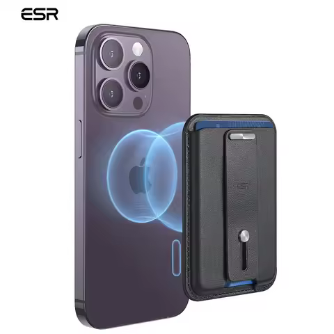 ESR for iPhone 15 14 HaloLock Magnetic Wallet for iPhone 14 Pro Max Smart Card Storage Case for 12/1