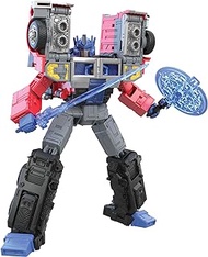 Transformers Toys Generations Legacy Series Leader G2 Universe Laser Optimus Prime Action Figure - Kids Ages 8 and Up, 7-inch, Multicolor (F3061)