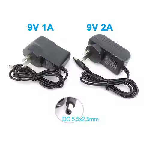 9V 1A 2A AU Australia power supply adapter Supply AC to DC adaptor 9 volt 1000ma 5.5*2.5mm regulatio