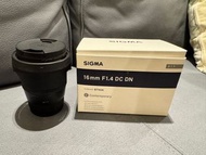 Sigma 16mm F1.4 DC DN 鏡頭