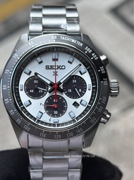 Brand New Seiko Prospex SpeedTimer Panda 41mm Solar Chronograph SBDL095 SSC911P1