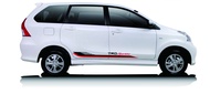 Stiker Mobil Avanza velos putih Sticker Cutting Xenia Hitam Lis Innova Keren Minimalis Trd Sportivo