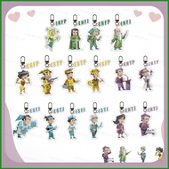MBTI INFP ISTP sixteen personality types keychain bag pendant cartoon acrylic key holder